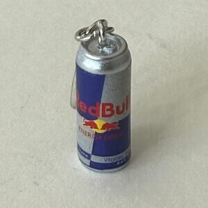 Y2K Red Bull Can Keychain – Mini Collectible, Lightweight, Brand New